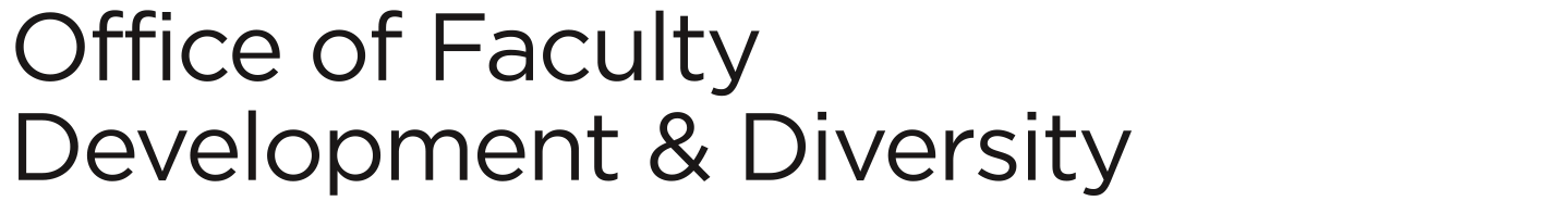Office of Faculty Development and Diversity